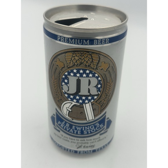 J.R. Ewing Other - Vintage J.R. Ewing's Private Stock Premium Beer JR 355ML Collectable Beer Can